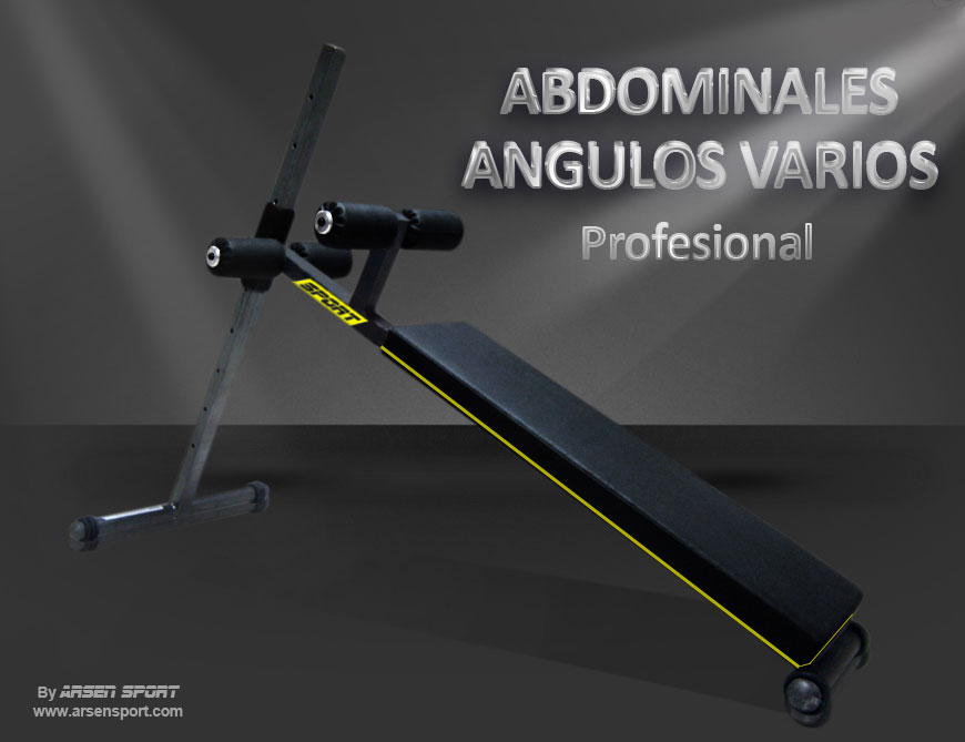 Abdomen y Lumbar PRO  Aparatos para Gimnasio Arsen Sport