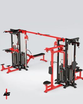 8 Estaciones con pec fly y dominadas asistidas
