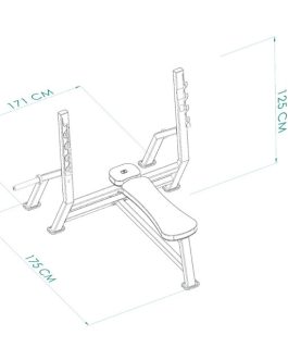 Press de pecho Plano