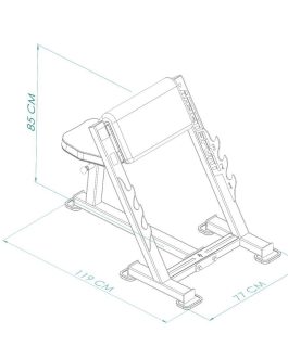 Banco predicador scott