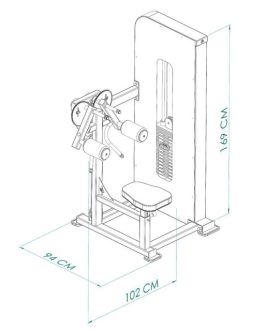 Maquina para Hombro peso Integrado