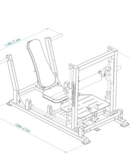 Hip Thrust con Baleros Lineales PRO