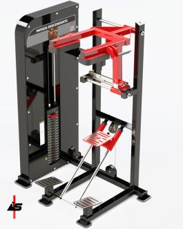 Patada descendente Gluteos y Cuadriceps